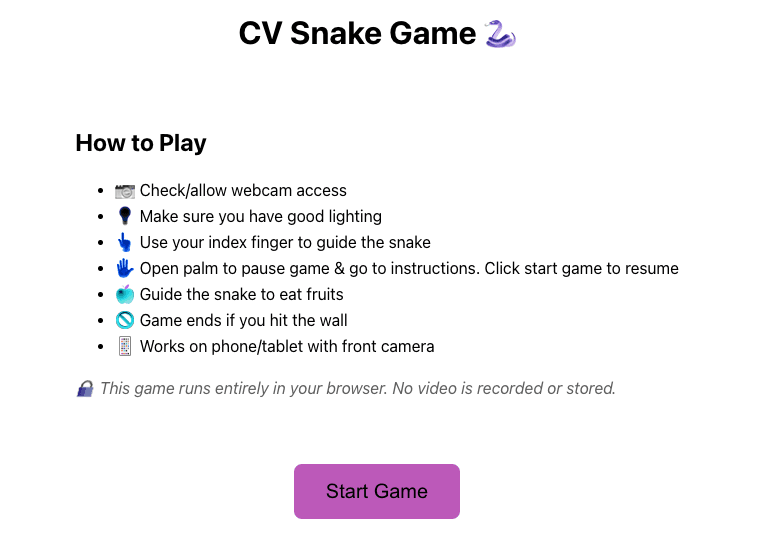 Snake Game